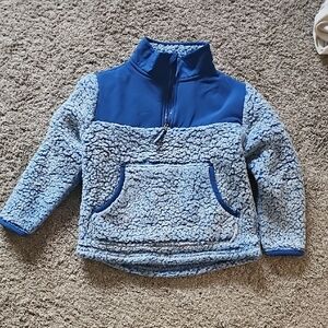 Kids Blue Fleece Pullover